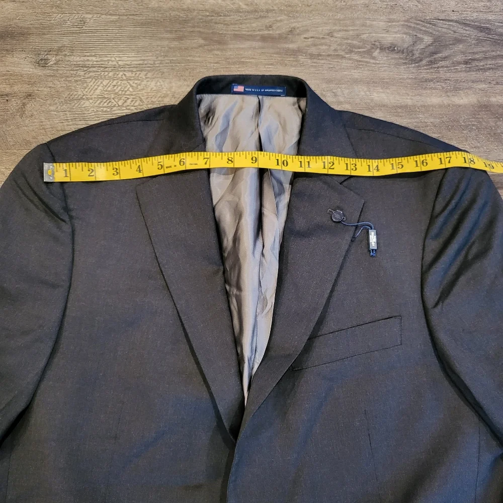 Hart Schaffner Marx New York Worsted Wool Blazer - Picture 11 of 14